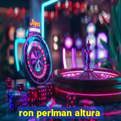 ron perlman altura